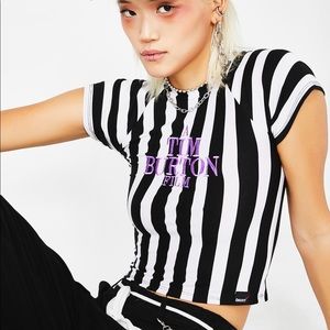 Omighty Tim Burton Crop tee